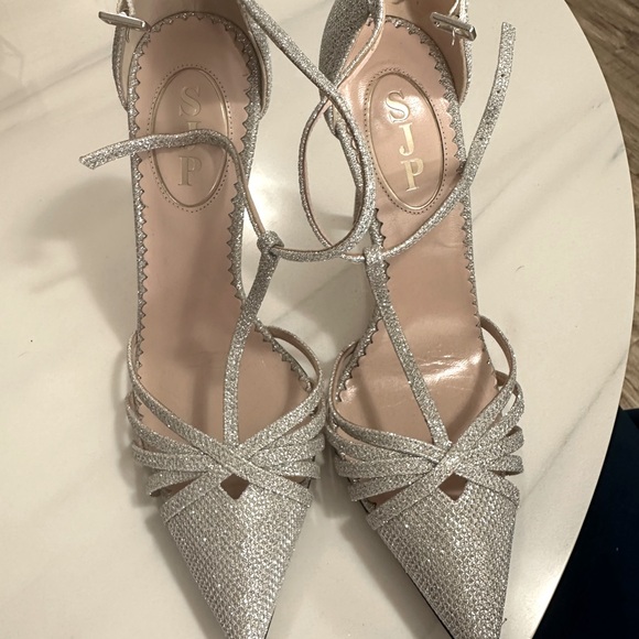 SJP Carrie D’Orsay Crystal Pumps - Picture 1 of 14